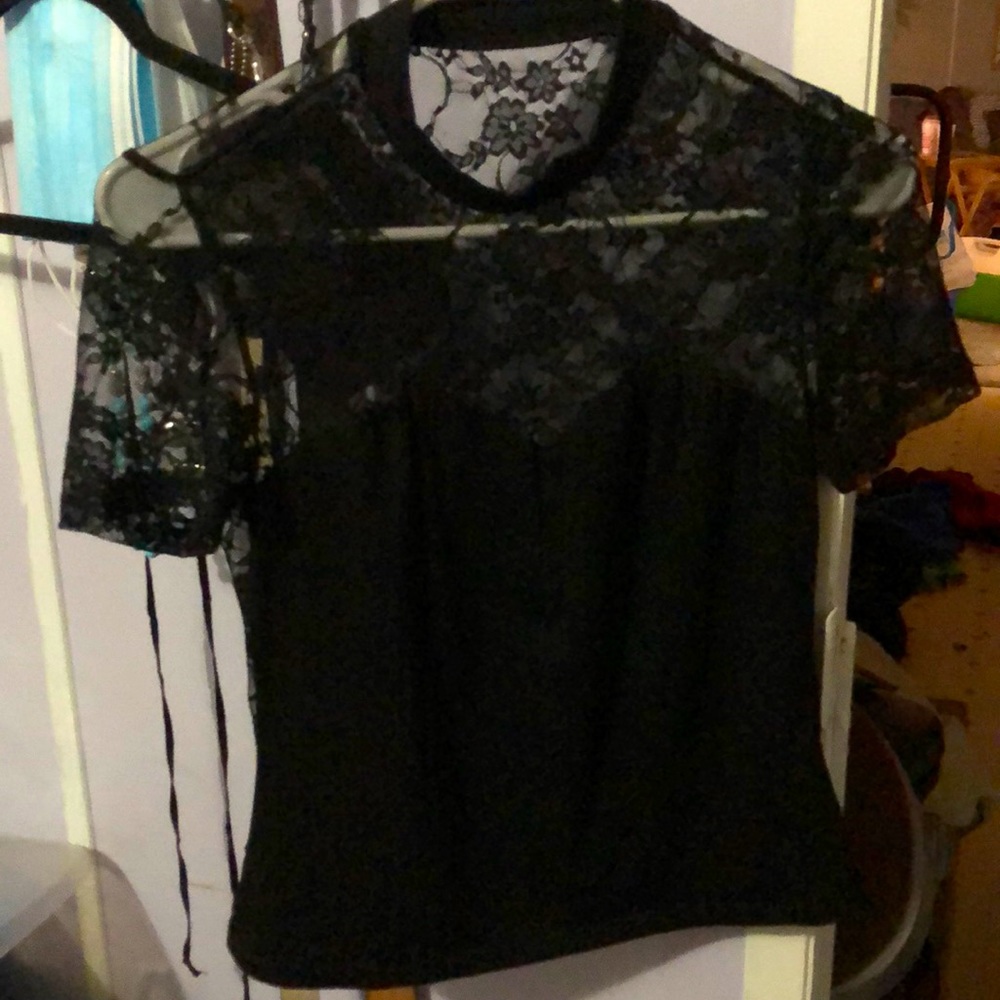 Sexy Black Top from Shein